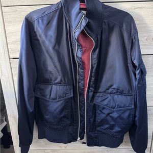 GAP Blue and Red Bomber Jacket Lightweight Casual